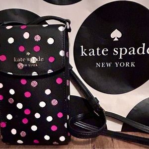 ♠️ Kate Spade Staci Glimmer Dot Crossbody Bag